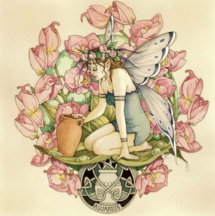 Framed Aquarius Print