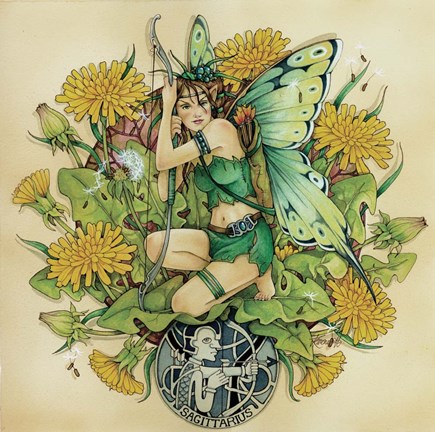 Framed Sagittarius Print