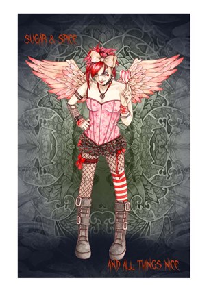 Framed Sugar n Spice Print