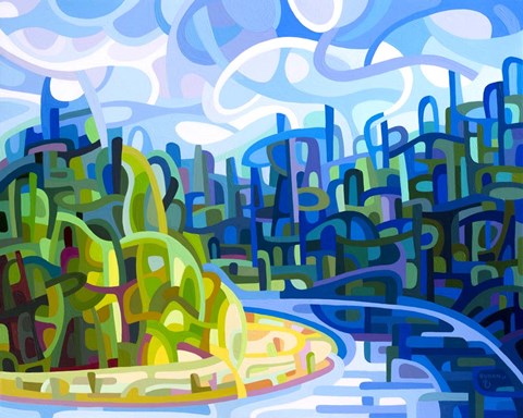 Framed July Progression Print