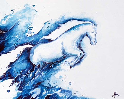 Framed Ride the Lightning Print