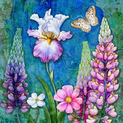 Framed Lost Summer II Print