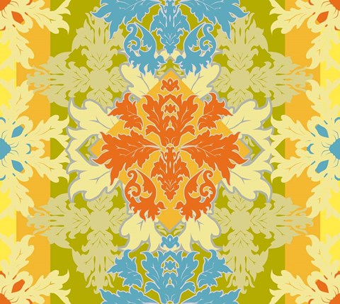 Framed Summer (Pattern) Print