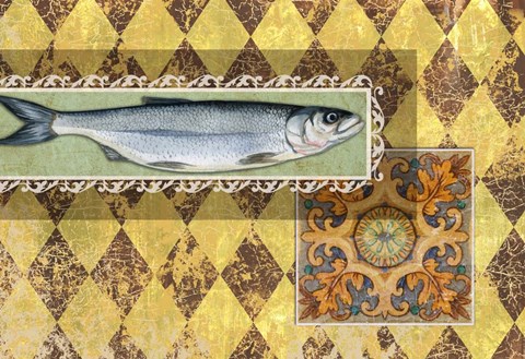 Framed River Fish Print