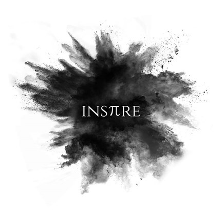 Framed Inspire Powder Explosion Black Print