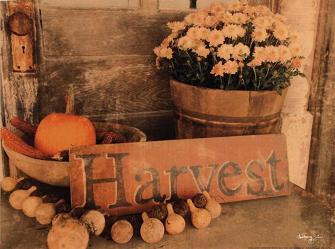 Framed Autumn Harvest Print