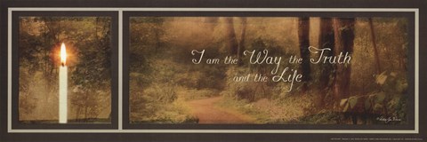 Framed I Am the Way Print