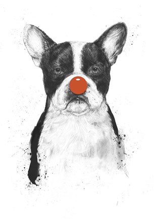 Framed I&#39;m Not Your Clown Print