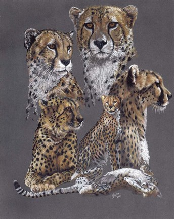 Framed Swiftly Print