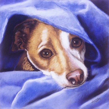 Framed Cold, Me? Print