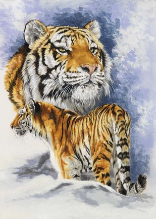 Framed Forceful Print