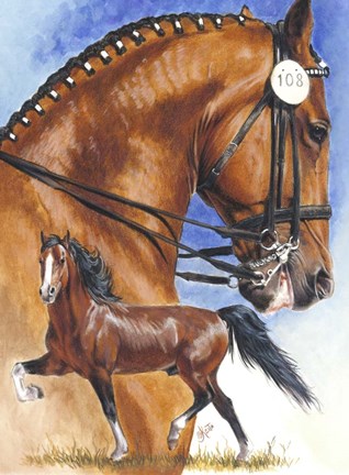 Framed Hackney Print