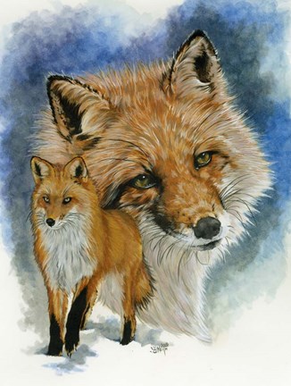 Framed Cunning Print