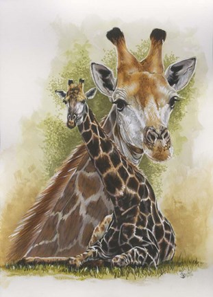 Framed Stateliness Print