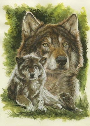 Framed Gallant Print