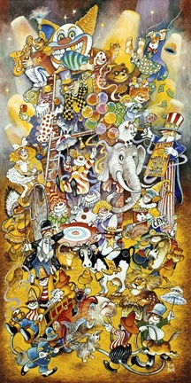 Framed Circus 2 Print