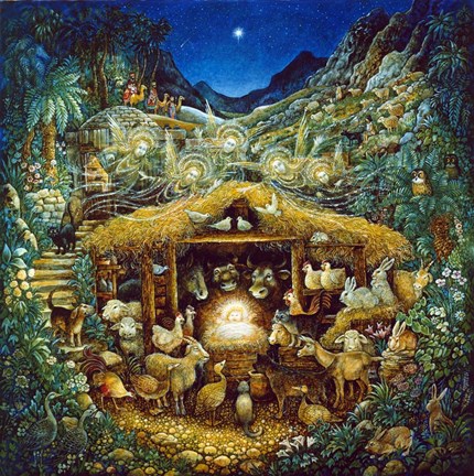 Framed Silent Night Print