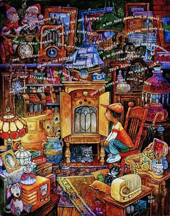 Framed Magic Box Print