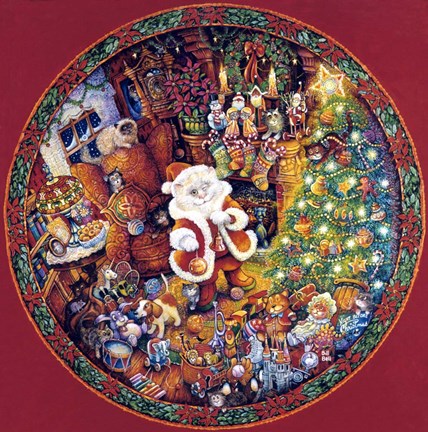 Framed T&#39;Was The Night 2 Print