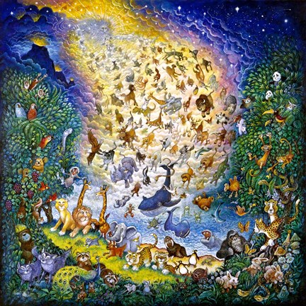 Framed Joy Of Creation Print