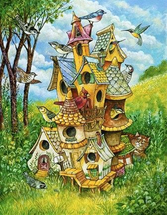 Framed Tweeties Condo Print