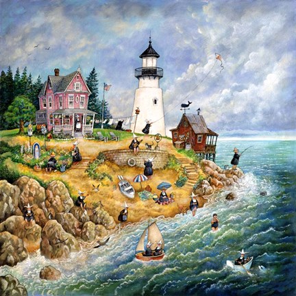 Framed Nun&#39;s Light Print