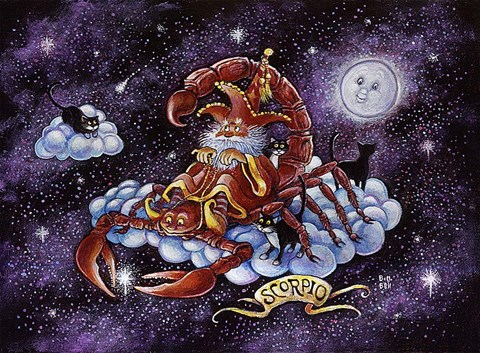 Framed Scorpio Print