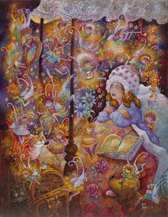 Framed Sugar Plum Fairies Print