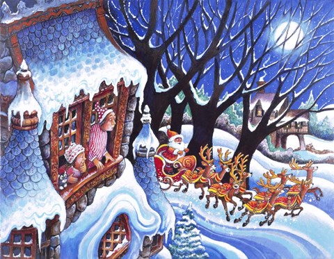 Framed Away We Go Print