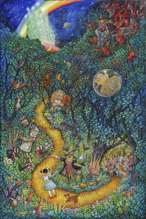 Framed Off to See the Wizard Print