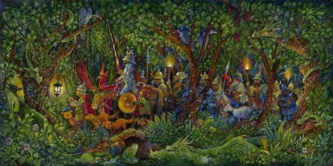 Framed Dragon Hunters Print