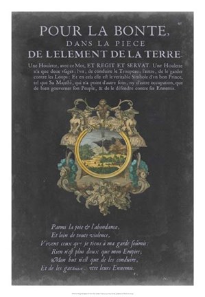 Framed Vintage Bookplate I Print