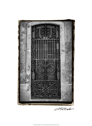 Framed Past Elegance I Print