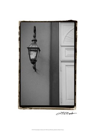 Framed French Quarter Architecture II Print