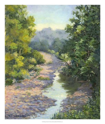 Framed Waiting for Rain Print