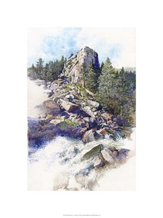 Framed Boulder Canyon - Colorado Print