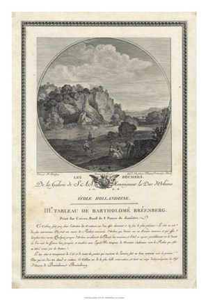 Framed Pastoral Tableau III Print