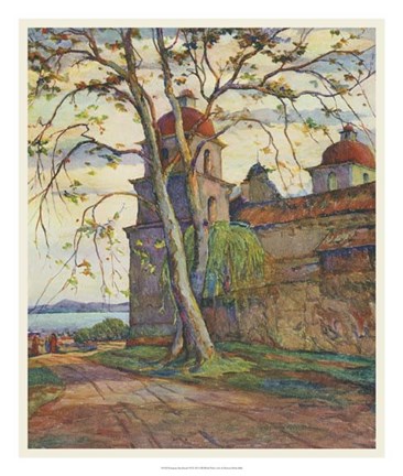 Framed European Sketchbook VII Print