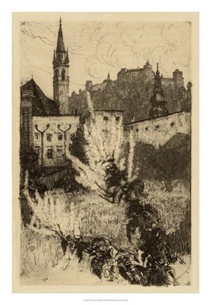 Framed View from the Garden Print