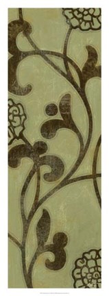 Framed Flowering Vine I Print