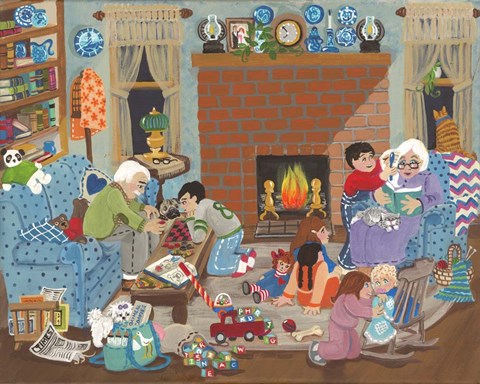 Framed Papaw N' Nana Print