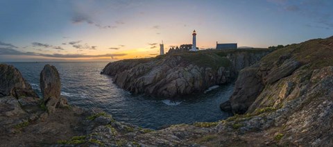 Framed Face To The Ocean Print