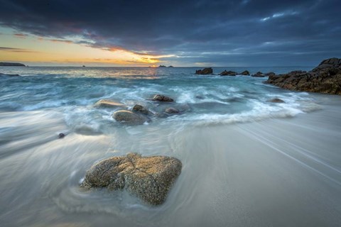 Framed Heart Of The Ocean Print