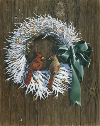 Framed Season&#39;s Greetings Print