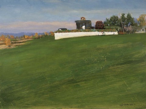 Framed Autumn Farm Print