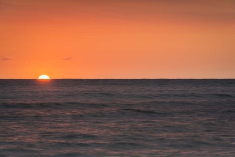 Framed Seashore Print