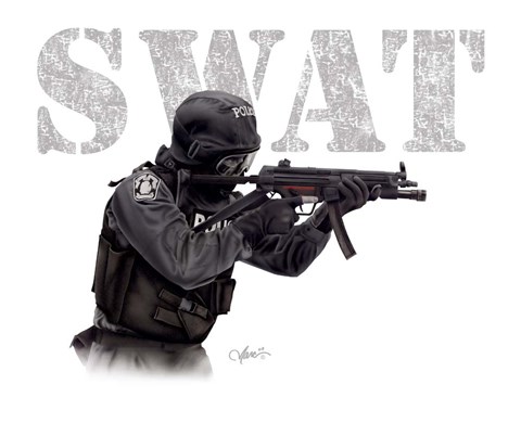 Framed SWAT Print