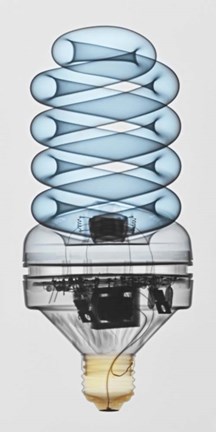 Framed Foco Ahorrador Color Print