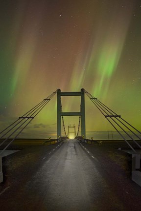 Framed Aurora En Puente Print