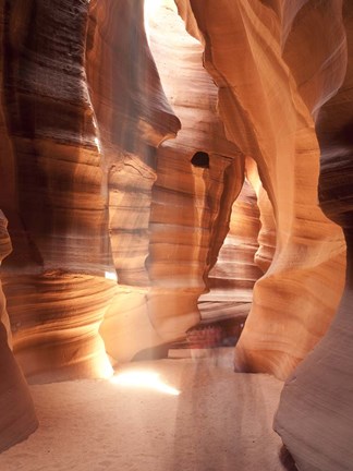 Framed Light Beam 1 Print